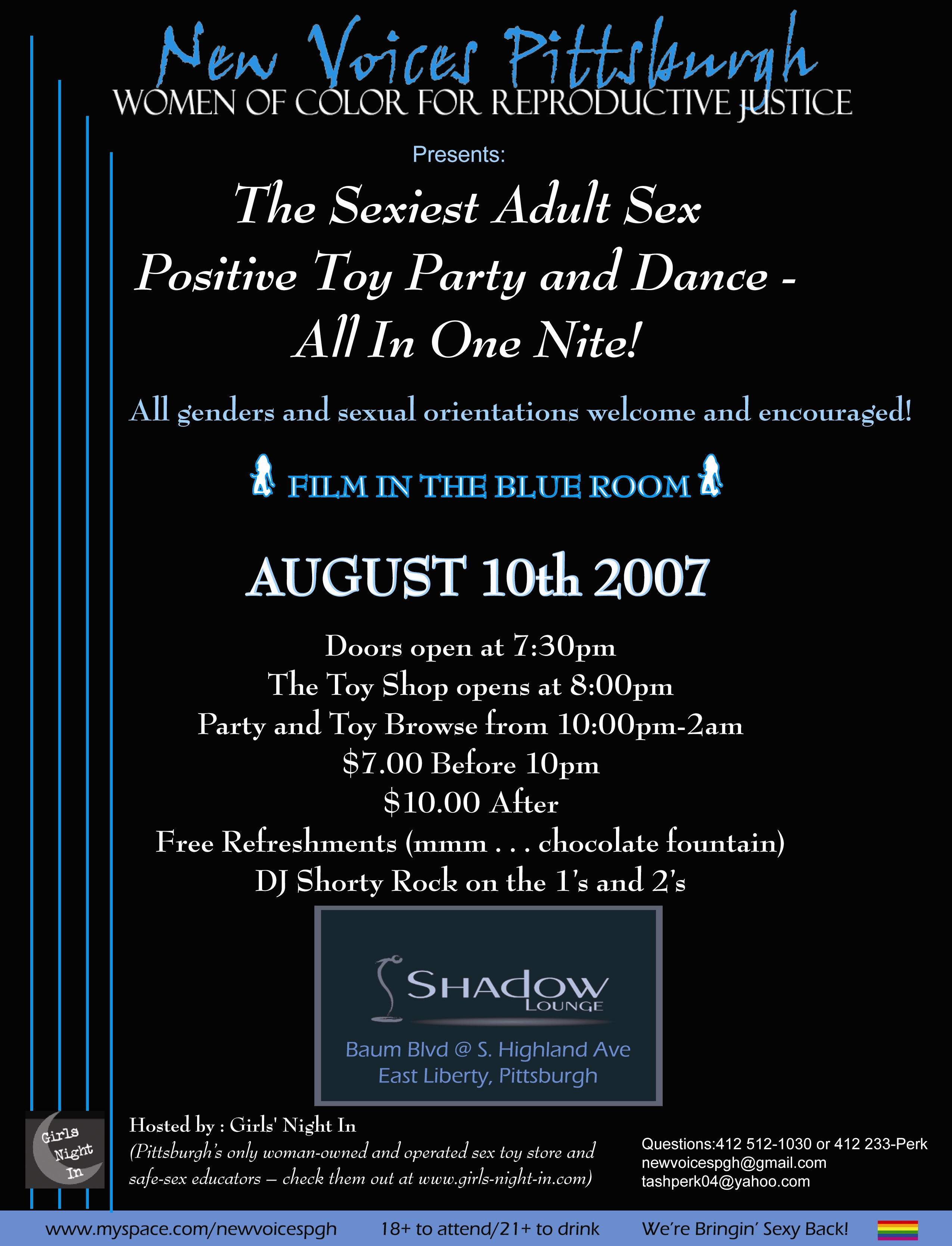 Film sex and in Pittsburgh